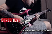 Видео-тестирование гитары Fernandes FGZ-550S